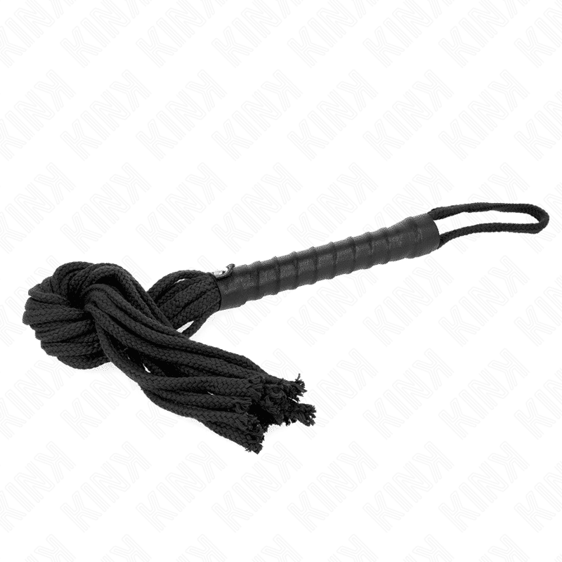 Kink - Chicote De Corda Preta 56 Cm
