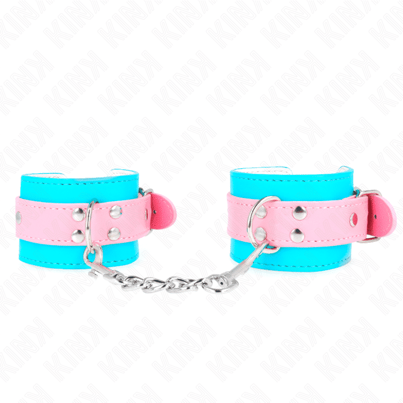 Kink - Pulso Bonito Azul / Rosa Ajustável 16-28 Cm X 5 Cm