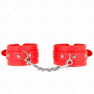 Kink - Pulso Fino Vermelho Ajustável 21-33 Cm
