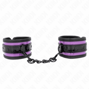 Kink - Punhos De Neoprene Roxo Claro Ajustáveis 21-28 Cm X 5 Cm