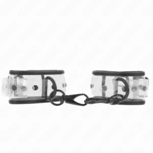 Kink - Punhos De Pulso Transparentes Ajustáveis 18-30 Cm X 5,5 Cm