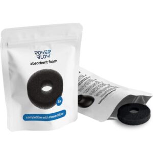 Kiiroo - Espuma Absorvente Power Blow Pacote Com 5