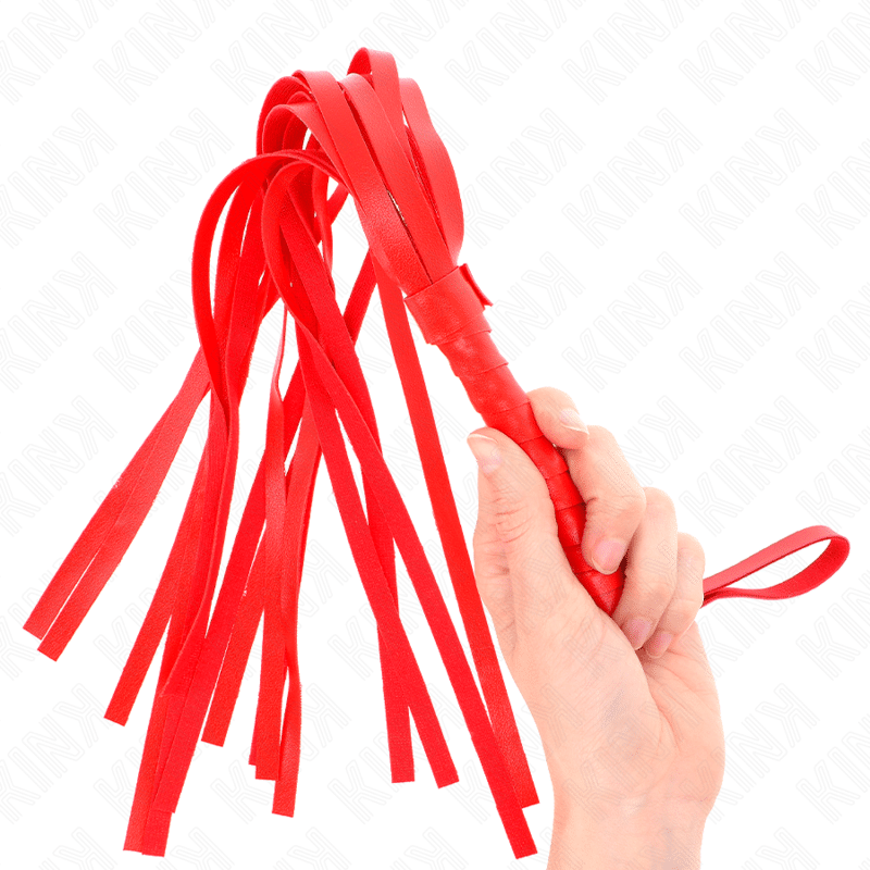 Kink - Chicote Vermelho Simples 45 Cm - Image 3