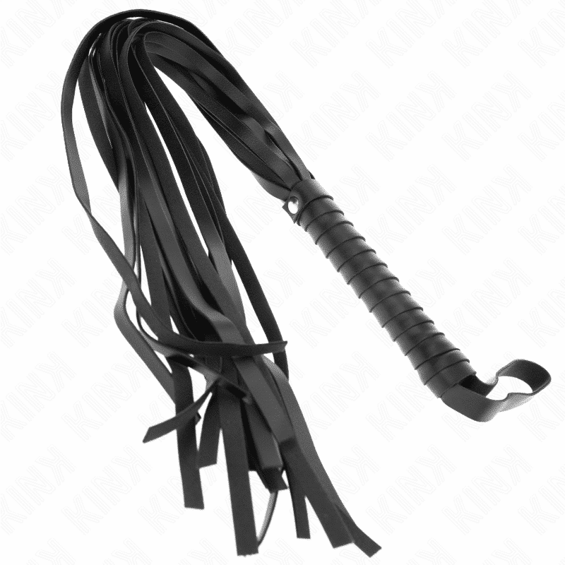 Kink - Negro Cabo Curto Chicote De Cauda Longa 70 Cm
