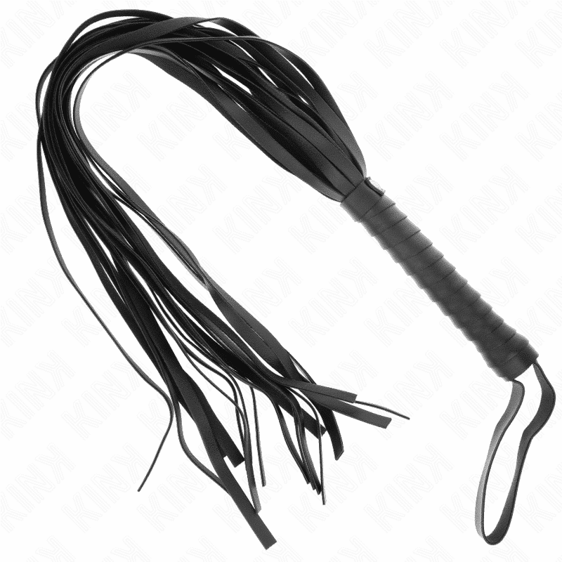 Kink - Negro Cabo Curto Chicote De Cauda Longa 70 Cm - Image 2