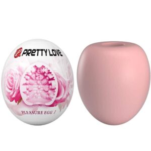 Pretty Love - Masturbador Masculino Rosa Ovo
