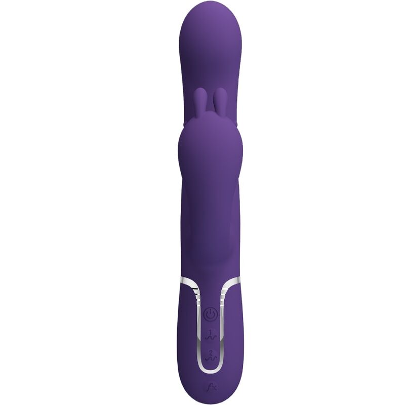 Pretty Love - Cammy Triplo Vibrador Multifunção 4 Em 1 Roxo - Image 2