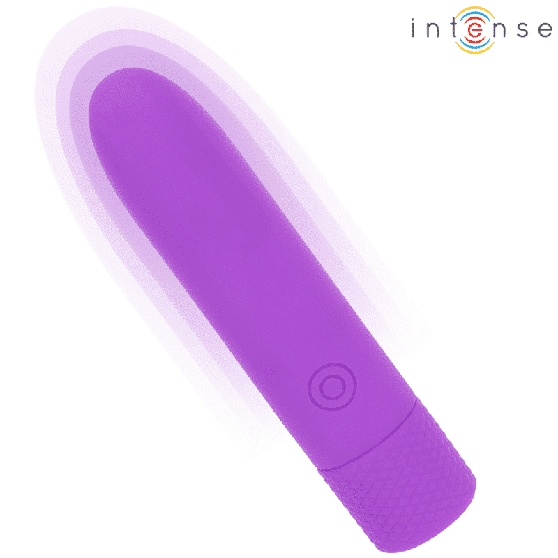 Intense - Symone Usb Recarregável Vibratória Bullet 8 Vibrações Roxo 10 X 2,2 Cm - Image 3