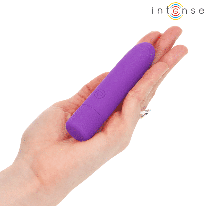 Intense - Symone Usb Recarregável Vibratória Bullet 8 Vibrações Roxo 10 X 2,2 Cm - Image 7