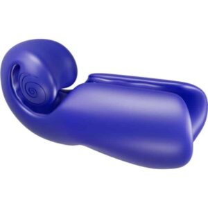 Snail Vibe - Evo Para Ele Masturbador Masculino Slide N'roll Azul Escuro