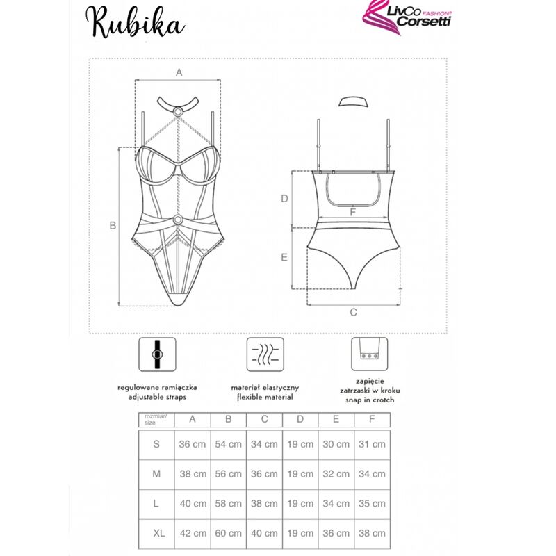 Livco Corsetti Fashion - Melisenda Cf 1709 Roupão De Banho + Camiseta + Tanga Preto S - Image 4
