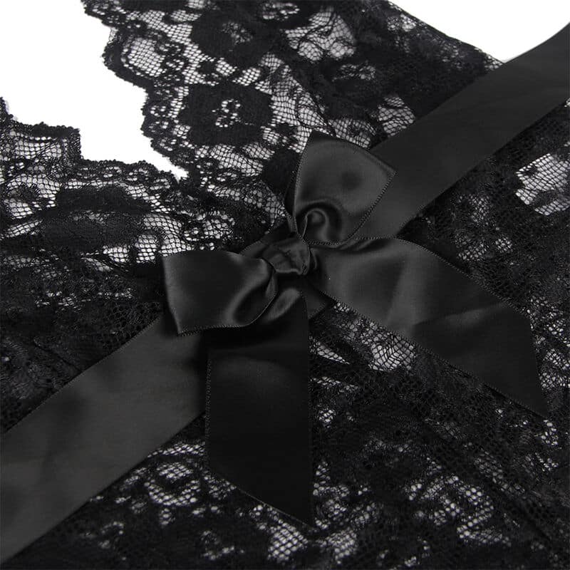 Subblime - 930882 Body Sexy Com Babados Preto L/Xl - Image 7