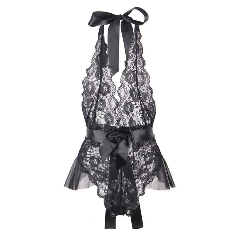 Subblime - 930882 Body Sexy Com Babados Preto L/Xl - Image 6