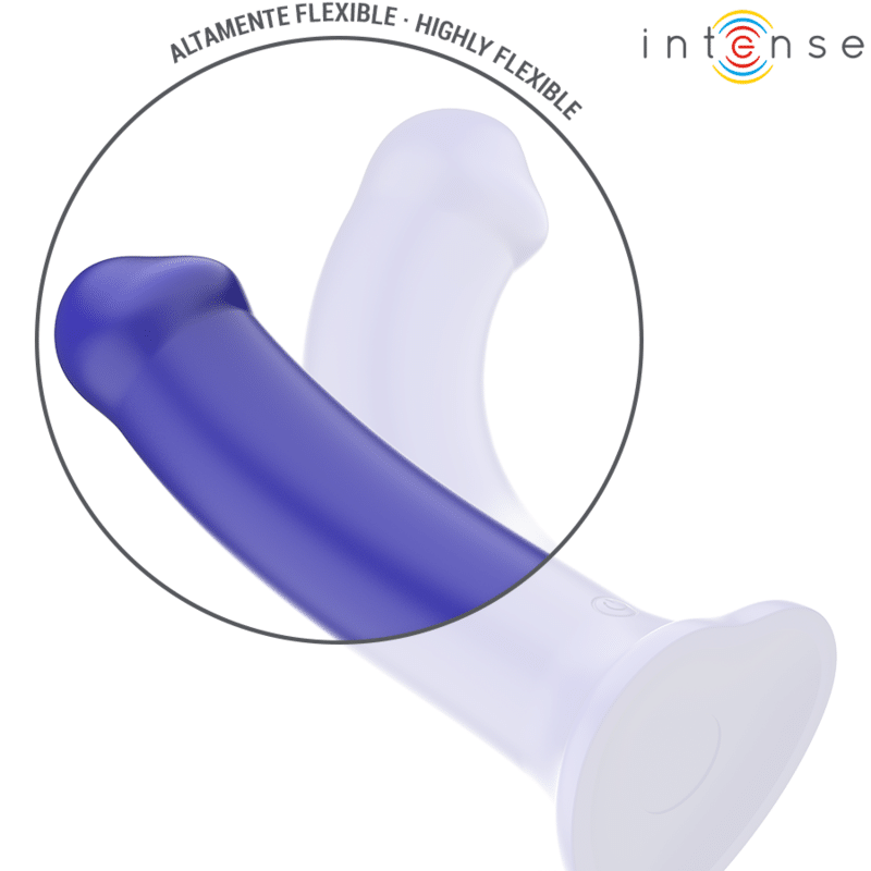Intense - Victoria Vibrador Com Ventosa 10 Vibrações Azul Escuro Controle Remoto - Image 5