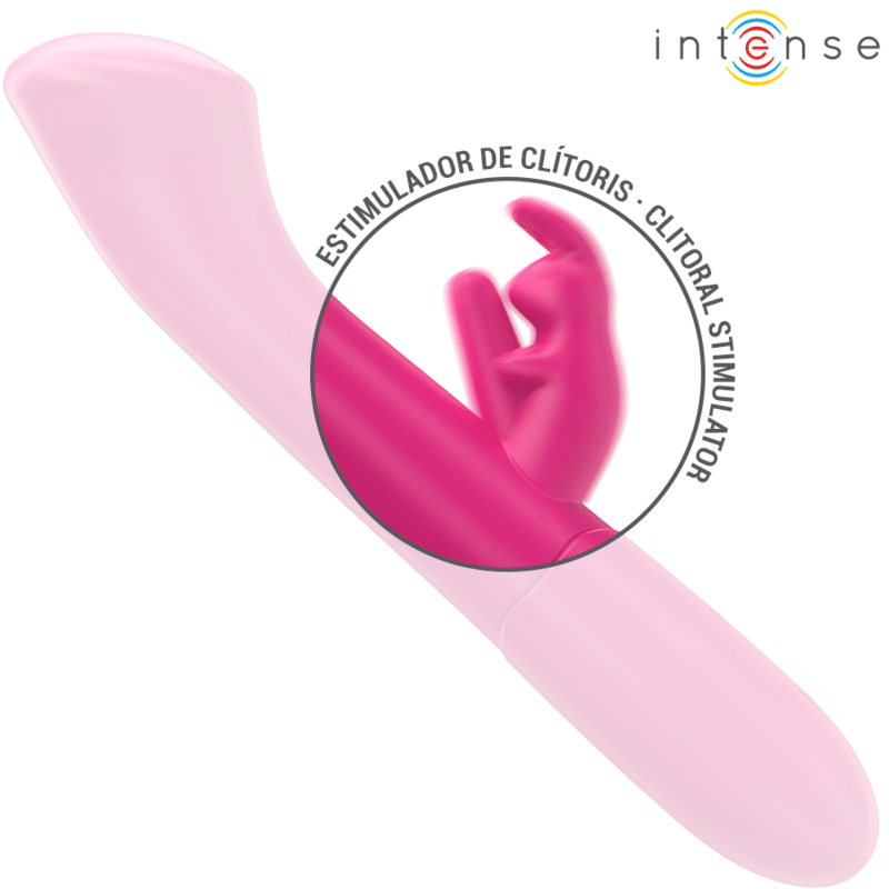 Intense - Julieta Rabbit Vibrador 18,6 Cm 10 Vibrações Rosa - Image 5