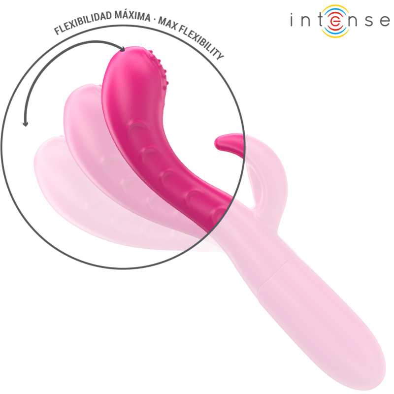 Intense - Amara Vibrador Com Língua Estimulante 10 Vibrações Rosa - Image 4