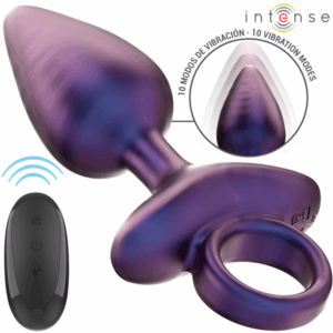 Intense - Michael Vibrador Anal Plug Modelo 2 Controle Remoto