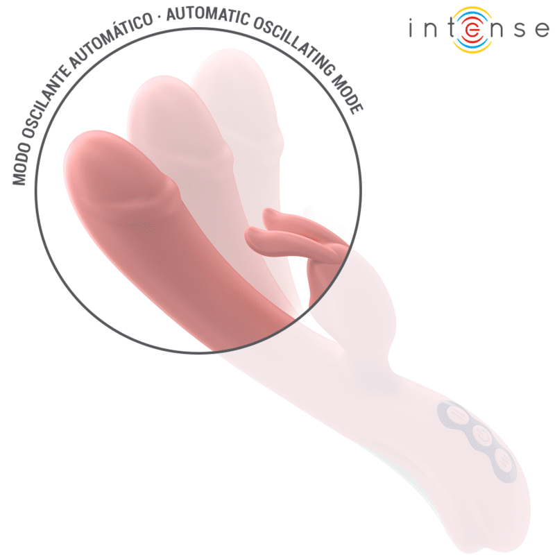 Intense - Rachel Rabbit Vibrador 5 Vibrações Rosa - Image 4