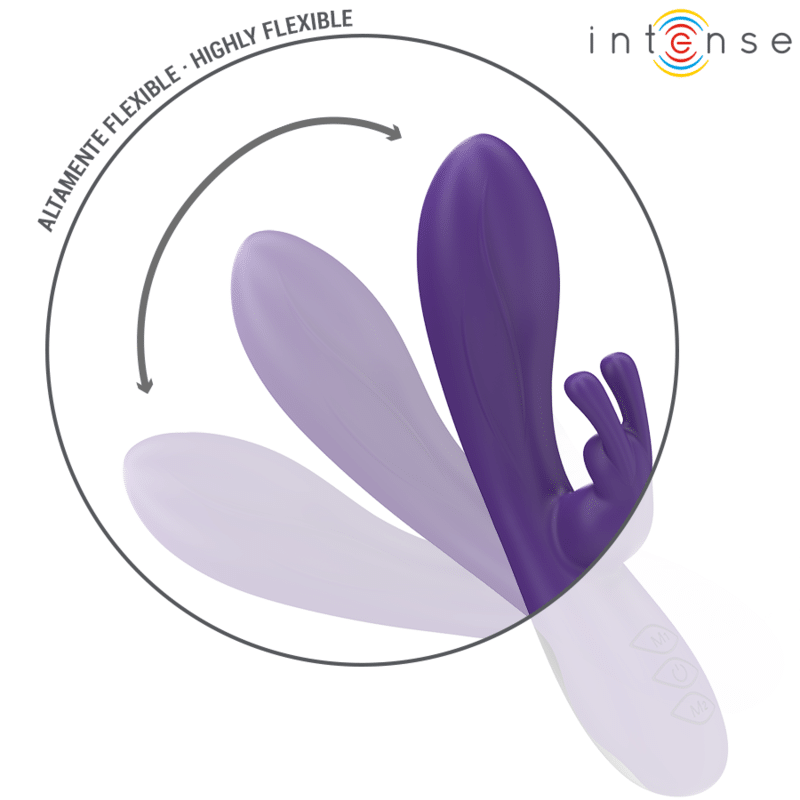 Intense - Randall Rabbit Vibrador 10 Vibrações Roxo - Image 3