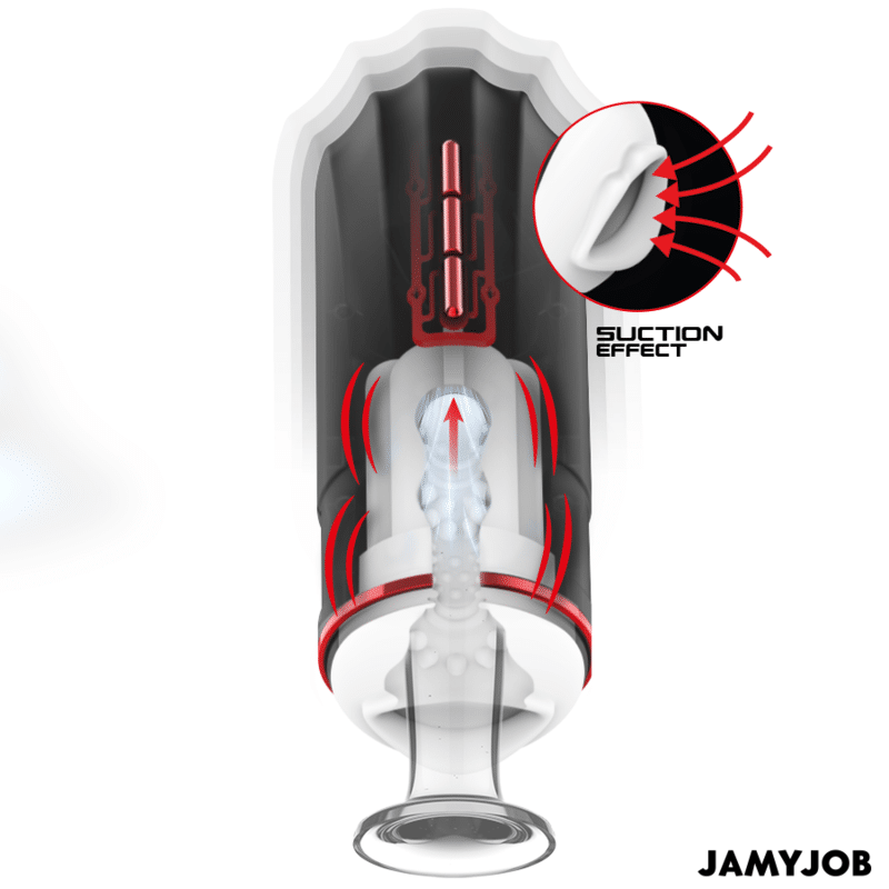 Jamyjob - Masturbador Bocal Automático Megabite 5 Modos De Sucção E Vibração - Image 3