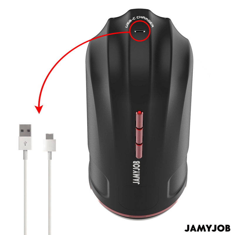 Jamyjob - Masturbador Bocal Automático Megabite 5 Modos De Sucção E Vibração - Image 7