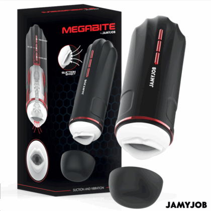 Jamyjob - Masturbador Bocal Automático Megabite 5 Modos De Sucção E Vibração