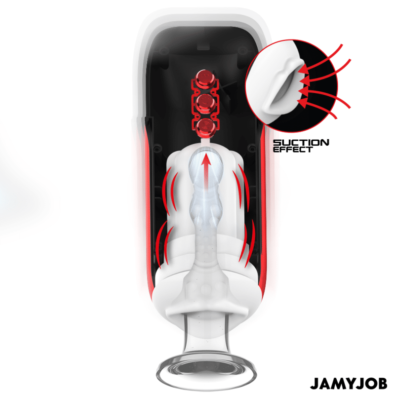 Jamyjob - Blaze Masturbador Automático De Boca 5 Modos De Sucção E Vibração - Image 3