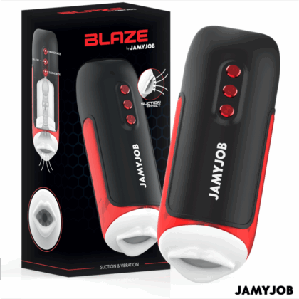 Jamyjob - Blaze Masturbador Automático De Boca 5 Modos De Sucção E Vibração