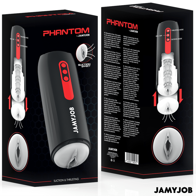 Jamyjob - Masturbador Automático Phantom Vagina 5 Modos De Sucção E Impulso - Image 8