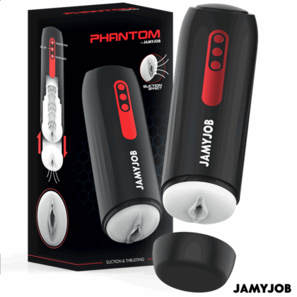 Jamyjob - Masturbador Automático Phantom Vagina 5 Modos De Sucção E Impulso