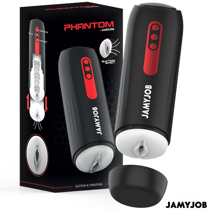 Jamyjob - Masturbador Automático Phantom Vagina 5 Modos De Sucção E Impulso