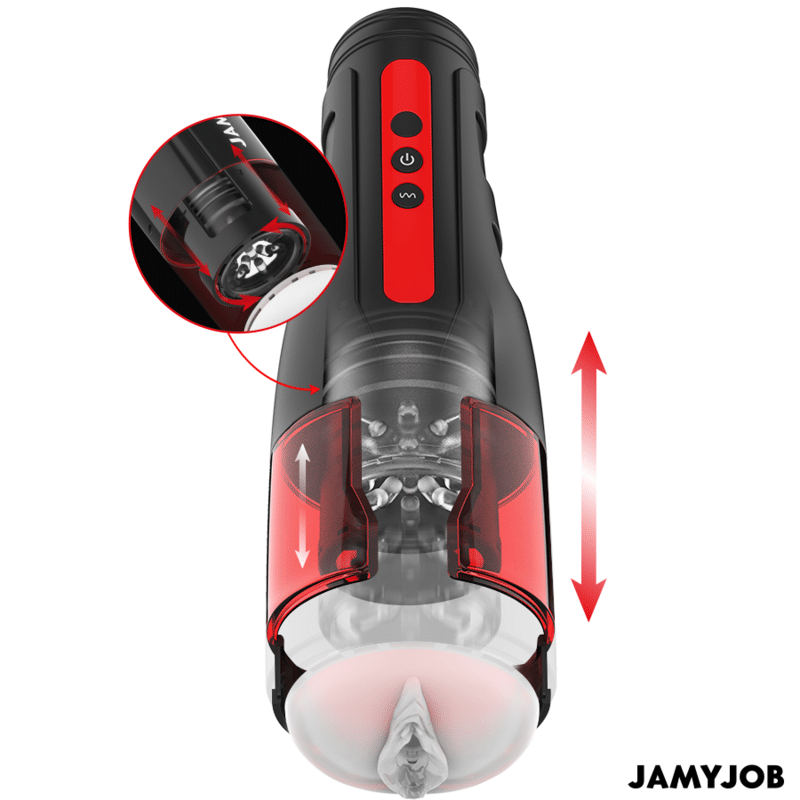 Jamyjob - Storm Masturbador Automático De Vagina 10 Modos De Sucção E Impulso - Image 3