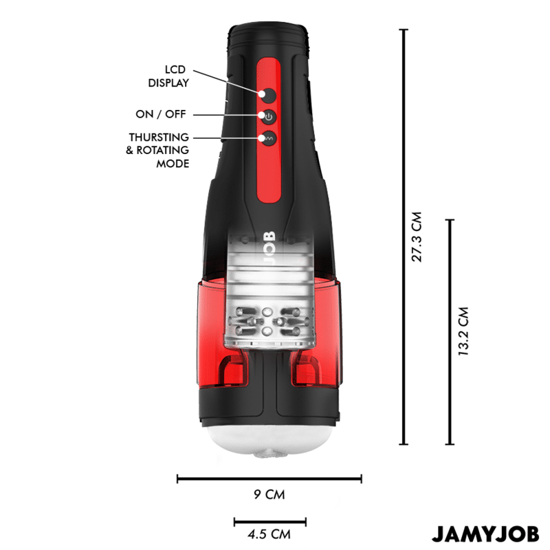Jamyjob - Storm Masturbador Automático De Vagina 10 Modos De Sucção E Impulso - Image 4
