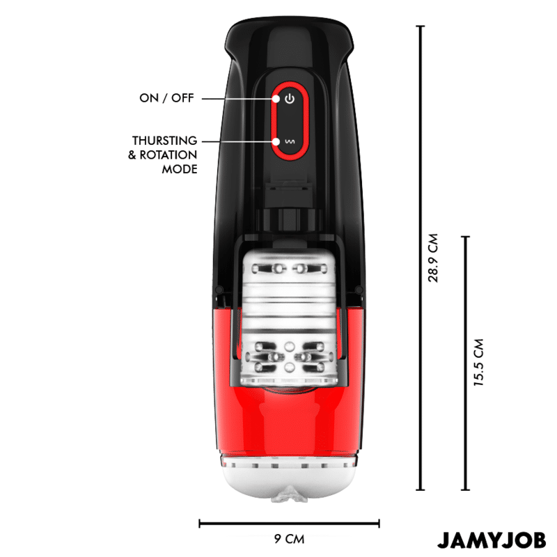 Jamyjob - Masturbador Automático De Vagina Cyclone 10 Modos De Sucção E Impulso - Image 4
