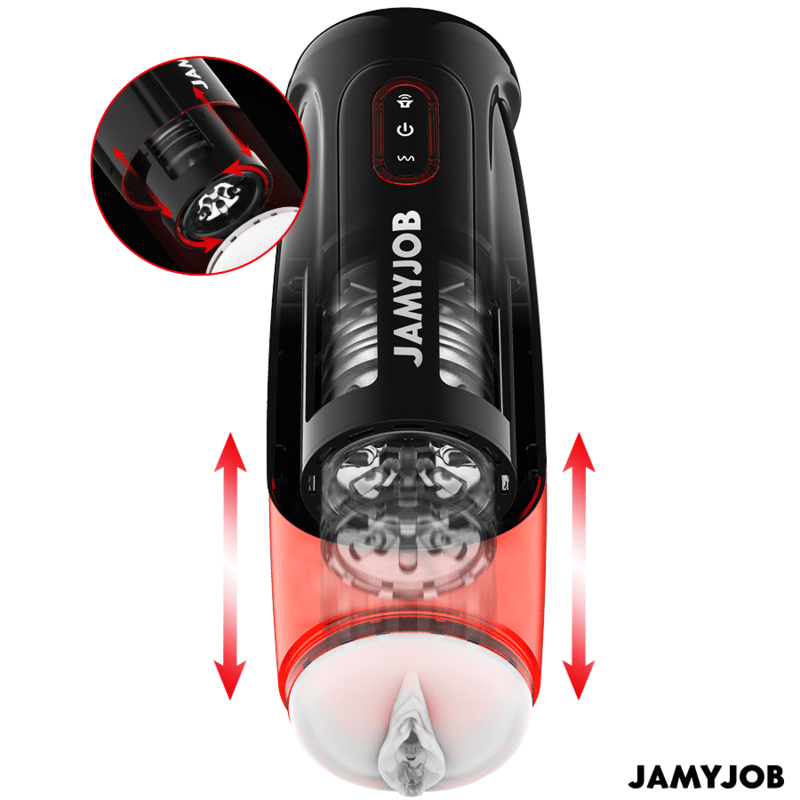 Jamyjob - Masturbador Automático De Vagina Cyclone 10 Modos De Sucção E Impulso - Image 3