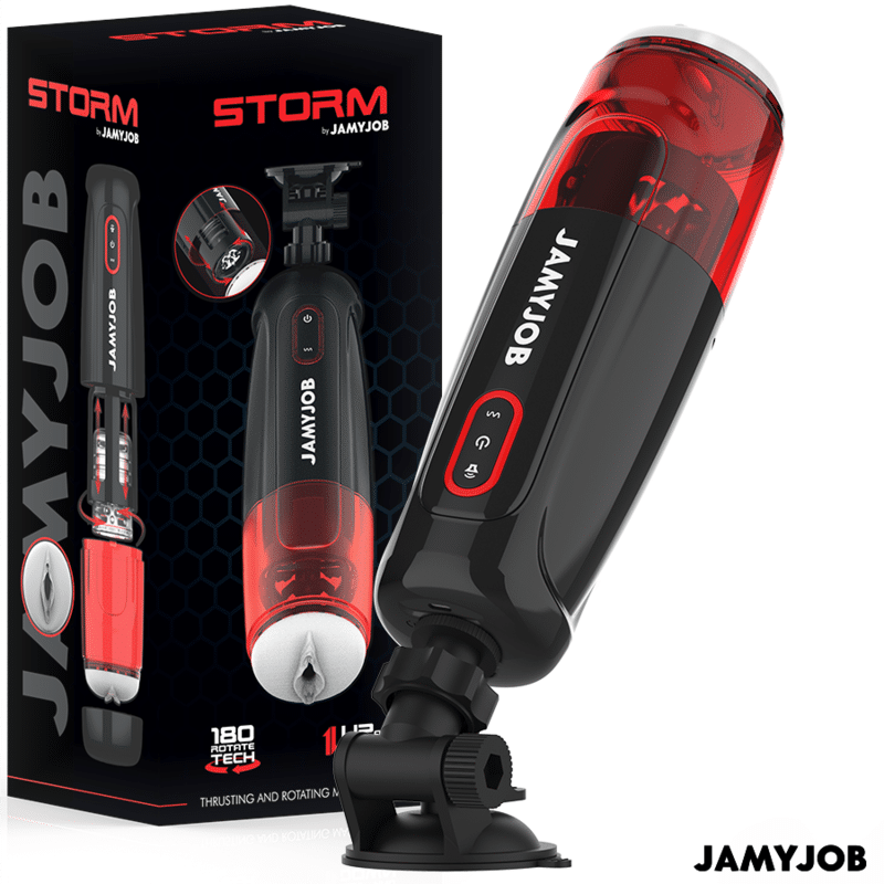 Jamyjob - Masturbador Automático De Vagina Cyclone 10 Modos De Sucção E Impulso