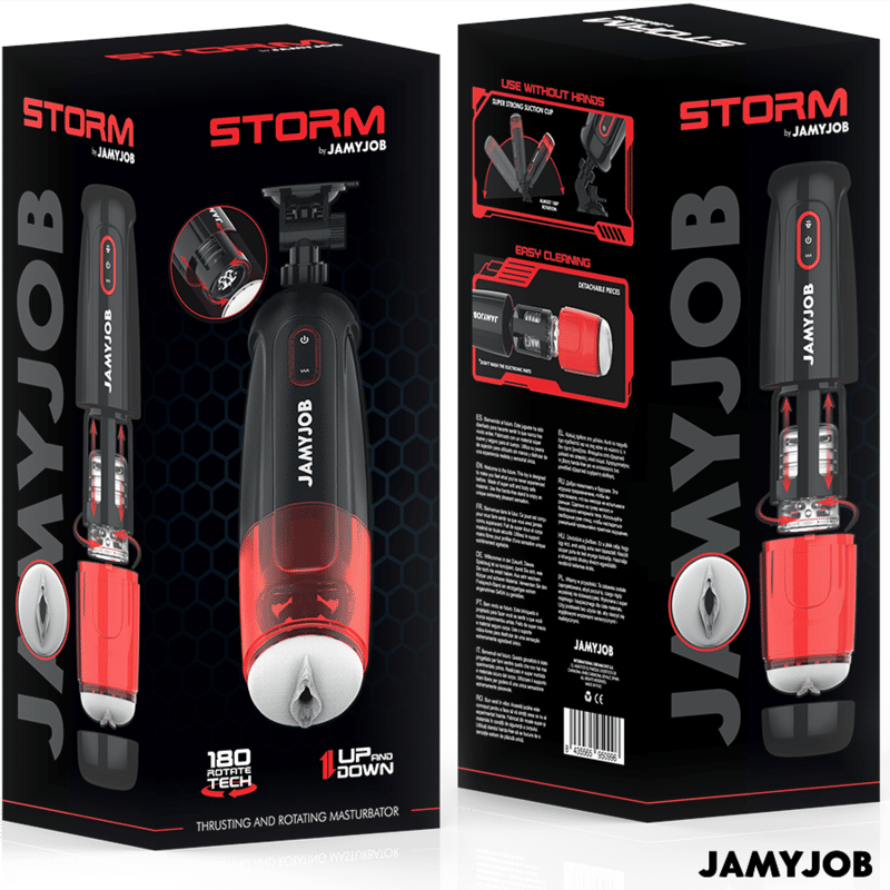 Jamyjob - Masturbador Automático De Vagina Cyclone 10 Modos De Sucção E Impulso - Image 8