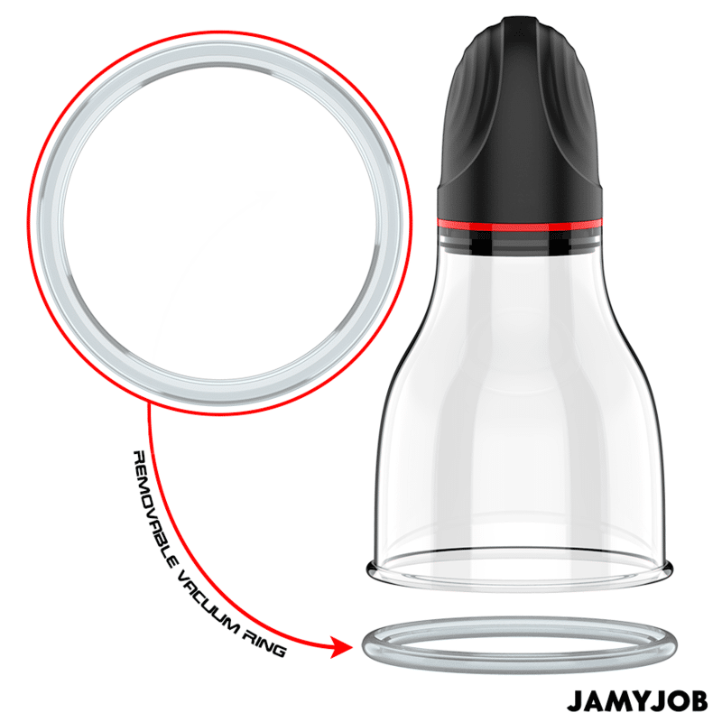 Jamyjob - Xpand Lite Bomba De Teste Automática 3 Níveis De Sucção Cinza - Image 6