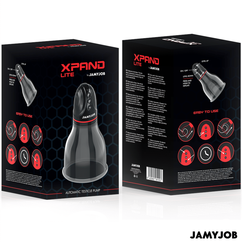 Jamyjob - Xpand Lite Bomba De Teste Automática 3 Níveis De Sucção Cinza - Image 8