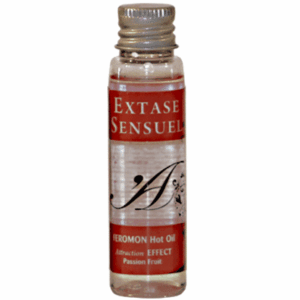 Extase Sensual - Óleo De Massagem De Efeito Calor Com Feromônios De Maracuj Viagem 35 Ml