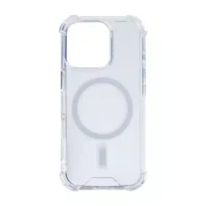 Rixus Capa Anti-Choque para iPhone 16 Pro Max com MagSafe - Transparente