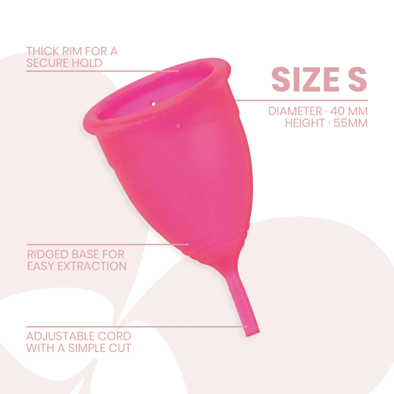 INTIMICHIC - COPO MENSTRUAL GRAU MÉDICO SILICONE - TAMANHO S - Image 3