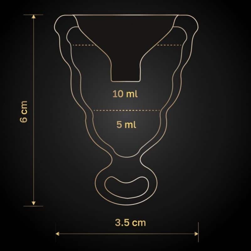 G-VIBE - GCUP COPO MENSTRUAL PRETO - Image 4