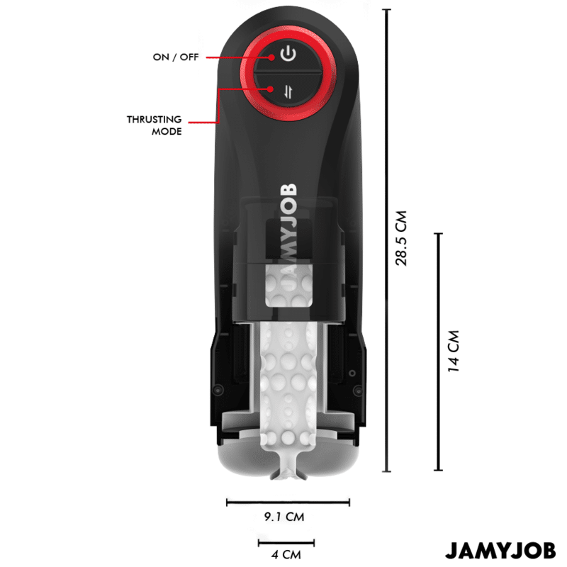 JAMYJOB - MASTURBADOR AUTOMÁTICO DE VAGINA POR GRAVIDADE 5 MODOS DE SUCÇÃO - Image 4