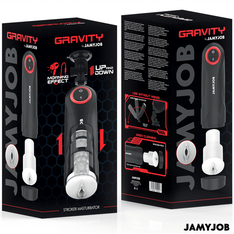 JAMYJOB - MASTURBADOR AUTOMÁTICO DE VAGINA POR GRAVIDADE 5 MODOS DE SUCÇÃO - Image 8