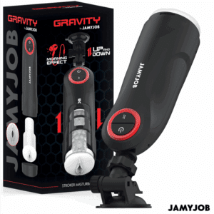 JAMYJOB - MASTURBADOR AUTOMÁTICO DE VAGINA POR GRAVIDADE 5 MODOS DE SUCÇÃO