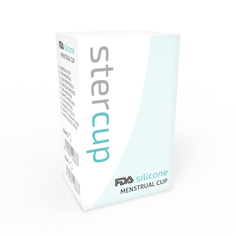 STERCUP - COPO MENSTRUAL DE SILICONE FDA ROSA - TAMANHO L - Image 4