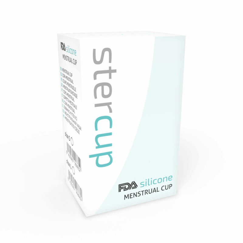 STERCUP - COPO MENSTRUAL DE SILICONE FDA LILAC - TAMANHO L - Image 4