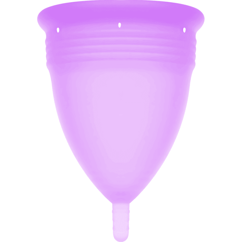 STERCUP - COPO MENSTRUAL DE SILICONE FDA LILAC - TAMANHO S - Image 3