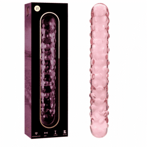 NEBULA SERIES BY IBIZA - MODELO 15 DILDO VIDRO BOROSILICADO ROSA 18.5 CM -O- 3 CM